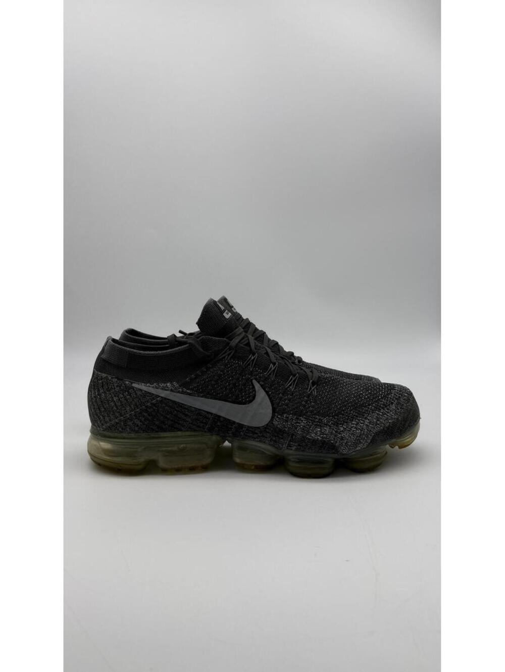 Nike Air VaporMax Flyknit Mens Asphalt Dark‎ Grey Running Shoe Size 13